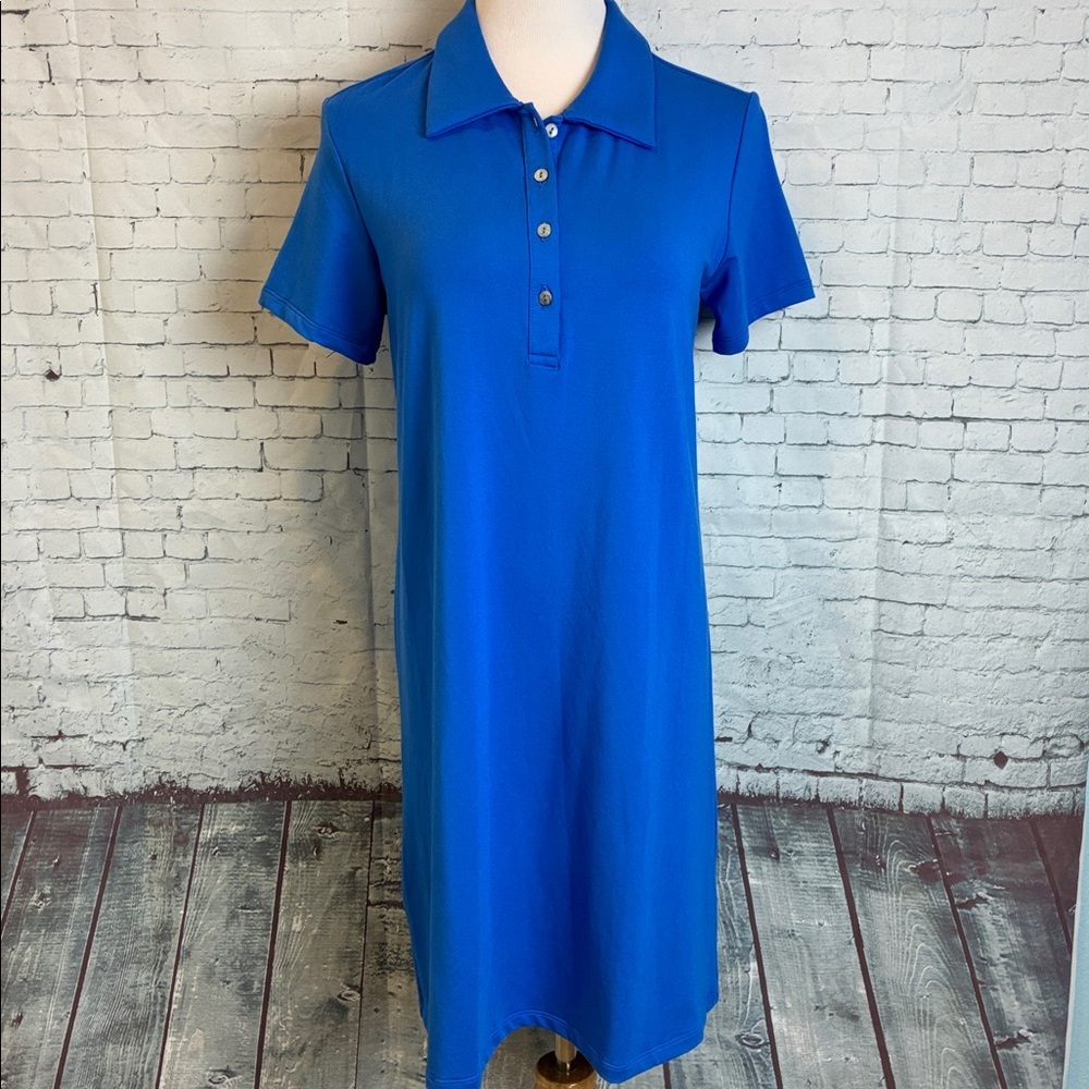 Tori Richard NWT Polo Dress Sunsational Terry Debbi Modal Casual Dress Sz Large